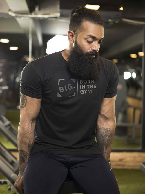 XF-Black Big Casual T-shirt