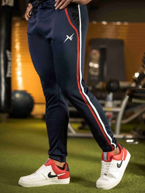 XF-Navy Bottom With Interlock Stripes